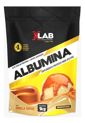 Albumina X-lab 1kg - Vários Sabores 