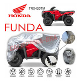 Cubre Cuatri Eua Broche + Ojillos Honda Trx420 Tm