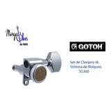 Gotoh Sg360 Set De Clavijeros Para Guitarra Eléctrica 6l
