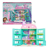 Gabbys Dollhouse, Casa De Muñecas Con 2 Figuras De Juguete,