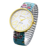 Jewelrywe Reloj De Pulsera Para Mujer, Esfera Grande, Facil