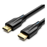 Cable De Video Hdmi 2.1 Vention Hdr Earc Negro 8k 60hz 2m