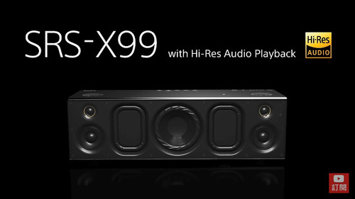 Sony Srs-x99 Línea Premiun Audio Hi-res 24bits. Único. 