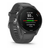 Relógio Smartwatch Garmin Forerunner 255 Basic Gps - Slate Gray