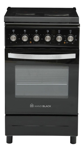Cocina Eléctrica Kanji Kjh-ekb001v 50cm Grill Color Negro