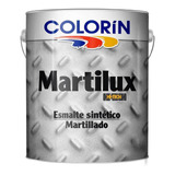 Martilux Esmalte Martillado Colorin 1l Color Gris Acero