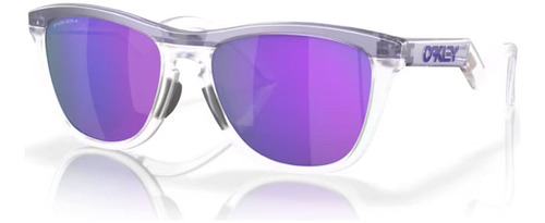 Óculos Oakley Frogskins Hybrid Lilac Clear Prizm Violet Pro
