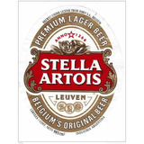 Carteles Antiguos Chapa 90x60cm Cerveza Stella Artois Dr-140