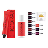 Igora Royal Violetas +oxidante 60ml+ Mascara Hidratante Prmo