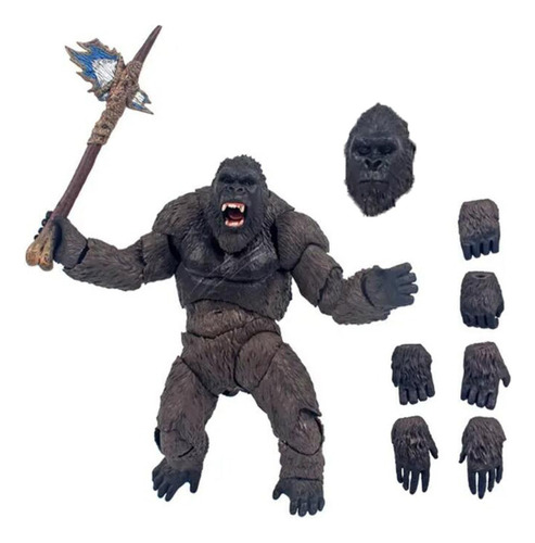 Yiyi Boneco De Ação Kingkong Skull Island Gorilla