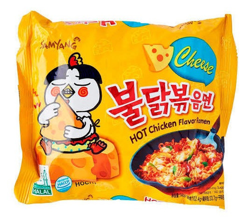 Ramen Coreano Picante Cheese 1 Pieza 140g Samyang Original