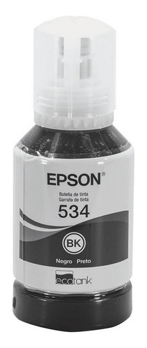 Botella De Tinta Epson T534 Para Impresora Original Negro