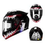 Casco De Moto Casco Abatible Motociclista Certificado Dot