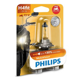 Lampara H4 Para Moto Halógena - Philips Alta Y Baja 35/35w