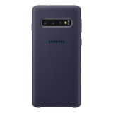 Funda Samsung Silicone Cover - Protective- S10 - Navy Blue Color Azul Marino  Silicone Cover - Protective - G973 - Navy Blue