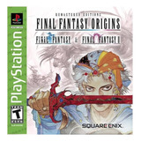 Final Fantasy Origins Final Fantasy I&ii Remastered Ed.- Ps1