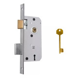 Cerradura Para Puerta Placa Divo 501 Nuez Bronce Fte Angosto