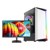 Pc Diseño Grafico Ryzen 5 4600g Ram 16gb Ssd 480gb + Led 27