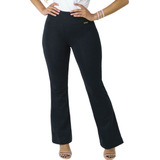 Calça Flare Feminina Boca De Sino Bailarina Social Elegante