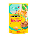 Ração Úmida Friskies Atum Ao Molho Para Gatos Adultos - 85g