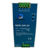 Ndr-240-24, Ultrafino, Montado En Riel Din, 24 V, 10 A Para