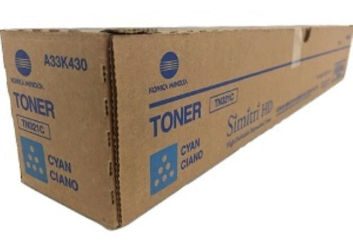 Toner Konica Minolta Tn321 Original C224/c284/c364 Cyan