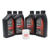 Kit Cambio De Aceite 6 Lts March 2012-2023 Nissan