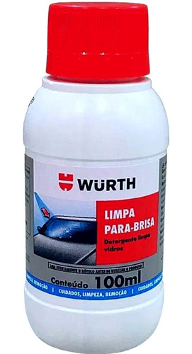 Limpa Para Brisa Concentrado Wurth 100ml