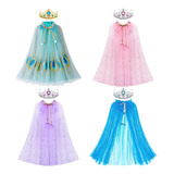 8 Capas De Princesa Para Niñas Con Corona De Tiara Para Niña