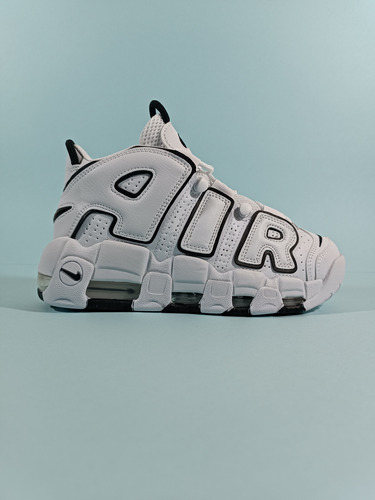 Tenis Air More Uptempo Summit White Black Sail Talla 26