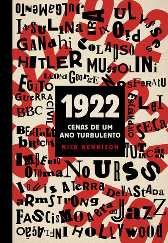 1922: Cenas De Um Ano Turbulento, De Rennison, Nick. Astral Cultural Editora Ltda,oldcastle Books, Capa Dura Em Português, 2021