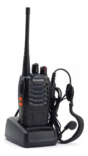 Radio Walkie Talkie Dos Vias Fm Con Diadema Ele-gate