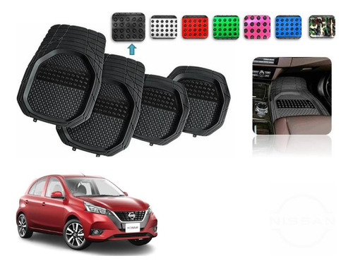 Tapetes 4pz Charola Color 3d Nissan March 2021 A 2024