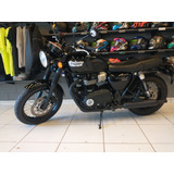 Triumph Bonneville T-100 Black Ano 2019 Com 19.300 Km 