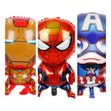 Pack 3 Globo 3 Avengers De Gran Tamaño Cumpleaños Fiesta