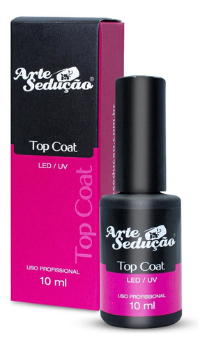 Top Coat Finalizador Intensificador De Cor 10ml Arte Sedução