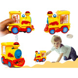 Trem Locomotiva Solta Fumaça Luzes Som Brinquedo Infantil 