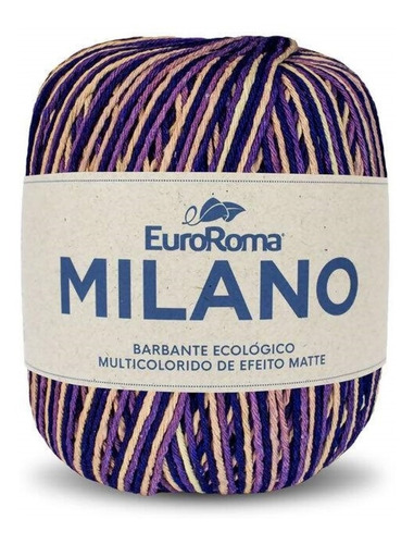 Barbante Multicolorido Euroroma Milano N°6 400g