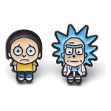 Aros Rick & Morty Pendientes Piercing Accesorios Aritos 