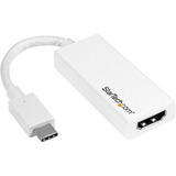 Startech Usb-c To Hdmi Adapter - White Vvc