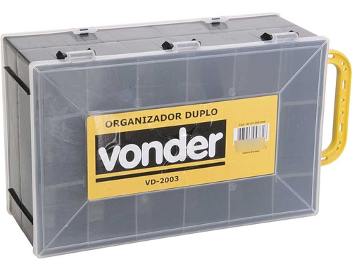 Organizador Plástico Duplo Vd2003 Vonder