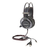 Fone Com Microfone Headset Gamer Led Usb  Xtrad Head Set 