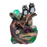 Fonte De Agua Cascata Decorativa Mesa Ganesha Feng Shui Buda