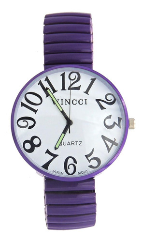 Reloj De Pulsera Wincci New Para Mujer, Supergrande, Elástic