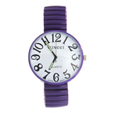 Reloj De Pulsera Wincci New Para Mujer, Supergrande, Elástic