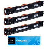 Kit 3x Toner Maxprint Tn-1060 Comp Brother Rende 3000 Copias