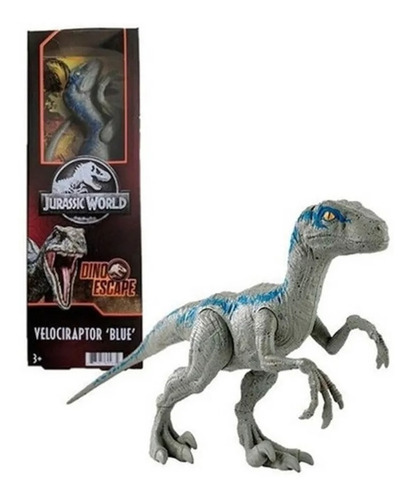 Dinosaurio Blue Velociraptor Jurassic Word Articulado