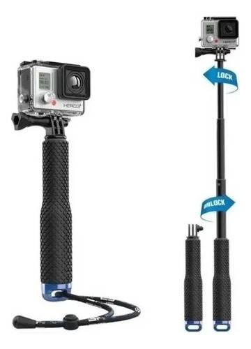 Monopod - Pau De Selfie - Fibra Carbono - Gopro Sjcam