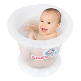 Banheira Tradicional Babytub Anti Tombo 0 A 6 Meses Cor Branco