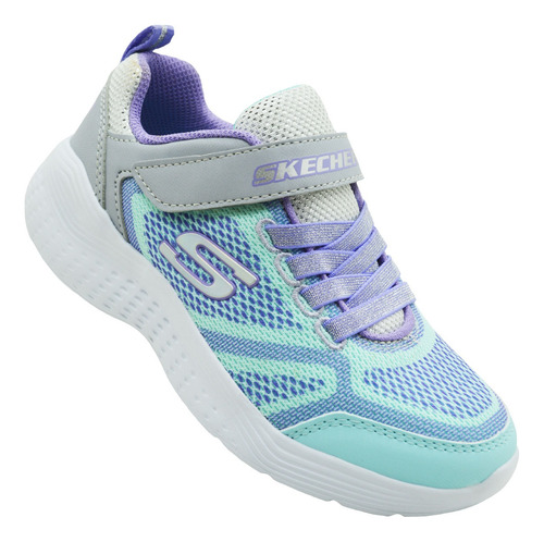 Tenis Skechers Snap Sprints 81372 Gymt Gri/mult Memory Foam